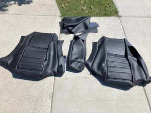 BMW E24 635csi 633csi REAR SEAT UPHOLSTERY KIT OEM GERMAN VINYL NEW - Picture 1 of 3