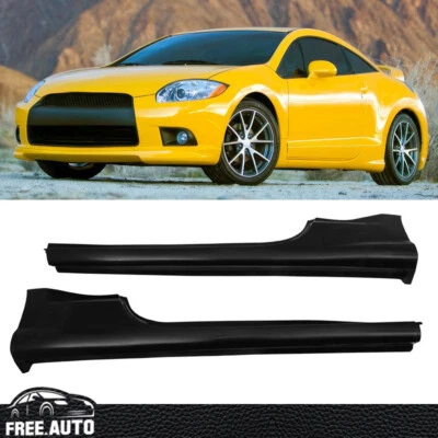 Se adapta a faldones laterales Mitsubishi Eclipse 06-12 estilo OE 2 PIEZAS extensión panel basculante PU Foto 1 de 4