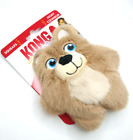 KONG Snuzzles Kiddos Teddy bear Small Squeaky Crinkly Toss & Play Dog Toy 6x5in