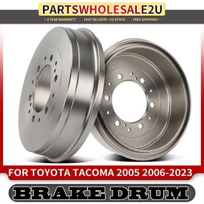 2x Nuevo tambor de freno trasero pasajero y conductor para Toyota Tacoma 2005 2006 2007-2023 Foto 1 de 4