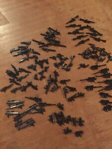 BRICKARMS MINIFIGURE WEAPONS- ARMY- GUNS- YOU CHOOSE FROM LIST