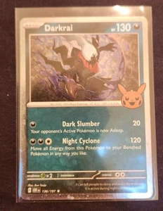 Darkrai ERRORE COSMOS HOLO BLEED 136/197 Carta Pokemon TCG Trucco o Scambio 2024 - Foto 1 di 2