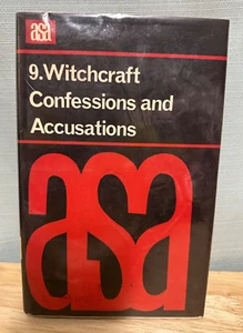 WITCHCRAFT CONFESSIONS AND ACCUSATIONS (A.S.A. MONOGRAPHS, By Mary Douglas - Picture 1 of 8
