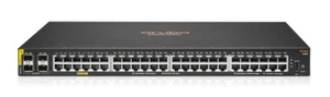 NEUF HPE/ARUBA CX6000-48G Class4 PoE+ 370W - L3(R8N85A) - 4x SFP - géré - Photo 1/6