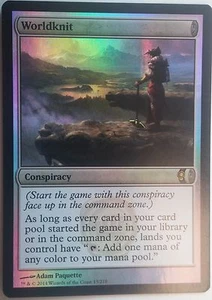 Worldknit Conspiracy PREMIUM / FOIL  -  Magic Mtg - Picture 1 of 1