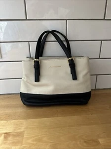 Cartera Liz Claiborne pequeña negra crema - Imagen 1 de 8