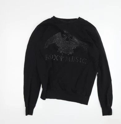 Roxy Music Unisex Black Sweatshirt Pullover M - Image 1 of 4