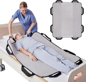 Draw Sheet with Handles Positioning Bed Pad Washable 48" x 40" - Picture 1 of 3