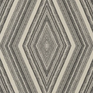 Thibaut T4044 Tappeto Black Wallpaper - Picture 1 of 3