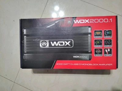 db WDX2000.1  Class D MonoBlock Amplifier  - Image 1 of 4