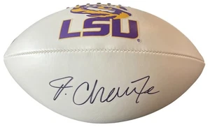 JA'MARR CHASE SIGNED LSU TIGERS FOOTBALL BECKETT COA - Picture 1 of 3