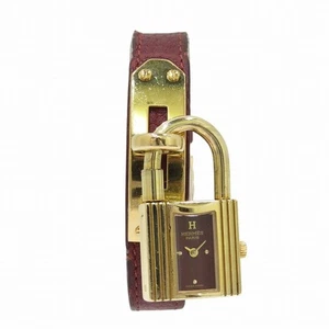 Hermes Kelly Watch KE1.201 Quartz Watch Wristwatch Free Shipping [Used] - Picture 1 of 9