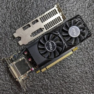 MSI GeForce GTX 1050 Ti 4GT LP PCIe3.0x16 Low Profile Support Used - Picture 1 of 10