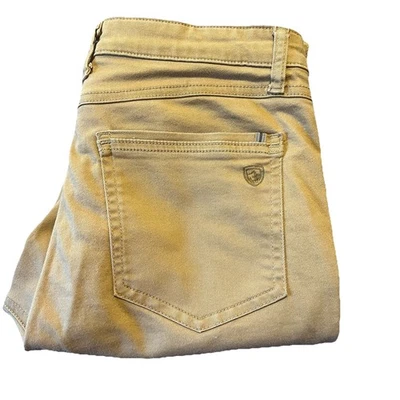 Kuhl Mujer 10 Pantalones Regulares Estilo #6373 Color Caqui Senderismo Senderos Trabajo Foto 1 de 4