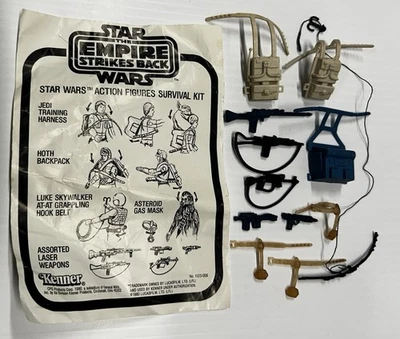 Star Wars El Imperio Contraataca Kit de Supervivencia Completo 1980 KENNER MAIL AWAY Foto 1 de 4