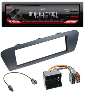 JVC DAB MP3 Bluetooth USB Autoradio für Renault Scenic (ab 12) - grau - Bild 1 von 8
