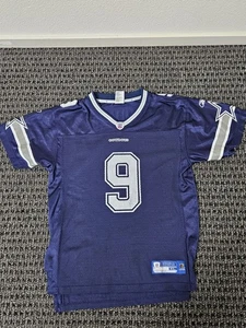 Reebok On Field Dallas Cowboys Tony Romo Trikot Jugend XL (fällt aus wie klein) #9 - Bild 1 von 8