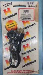 Kim Hotstart  IM6-1IN Heater Cord 120 V *LISTING FOR 1 ONLY*   ( 5 AVAIABLE) - Picture 1 of 3