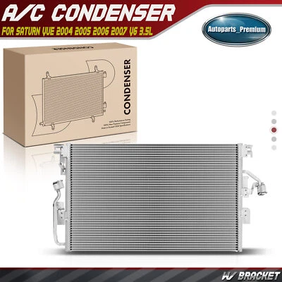 Condensador de aire acondicionado con soporte para Saturn Vue 2004 2005 2006 2007 V6 3,5 L 15897864 Foto 1 de 4
