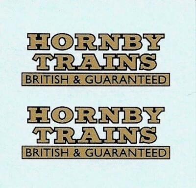 Dinky 25B Covered Wagon | HORNBY TRAINS | Waterslide Transfer/Decal