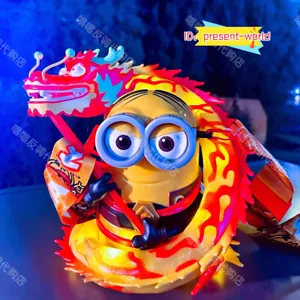 Beijing Universal Studios Minions Dragon Light Up Popcorn Bucket - Picture 1 of 7