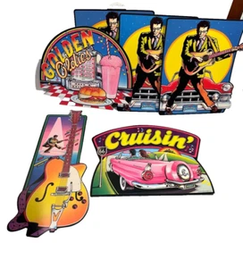 Vintage Pfeife 50er Jahre Stil Party Deko Schilder MADE 1990 in USA - Bild 1 von 5