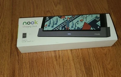 Base de Carga NOOK Tablet 10.1 Barnes & Noble Manos Libres Soporte Vertical, NUEVA, NUEVA EN CAJA Foto 1 de 4