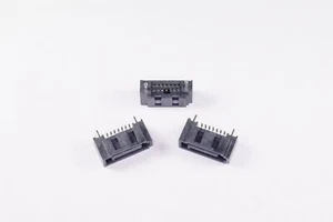 Lot of 3 67800-5005 Molex Connector SATA Header 7 Pos 1.27mm Vertical Gold NOS - Picture 1 of 3