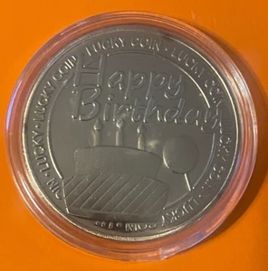 HAPPY BIRTHDAY COIN - Picture 1 of 4