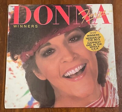 Donna Fargo Winners Vinyl LP NEW SEALED 1986 Pop Country Hype Sticker Woman 80s - Image 1 of 2