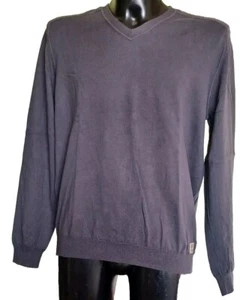 NEW Calamar L09555 Men's Grey V-Neck Jumper - L - Picture 1 of 9