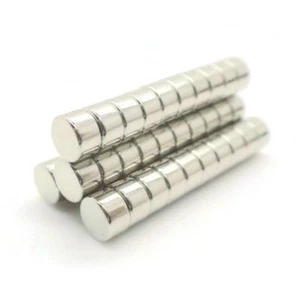 5MM X 3MM N50 EXTREM STARKE NEODYM MAGNETE RUND SCHEIBENMAGNETE ECHTE MAGNETEN - Bild 1 von 1