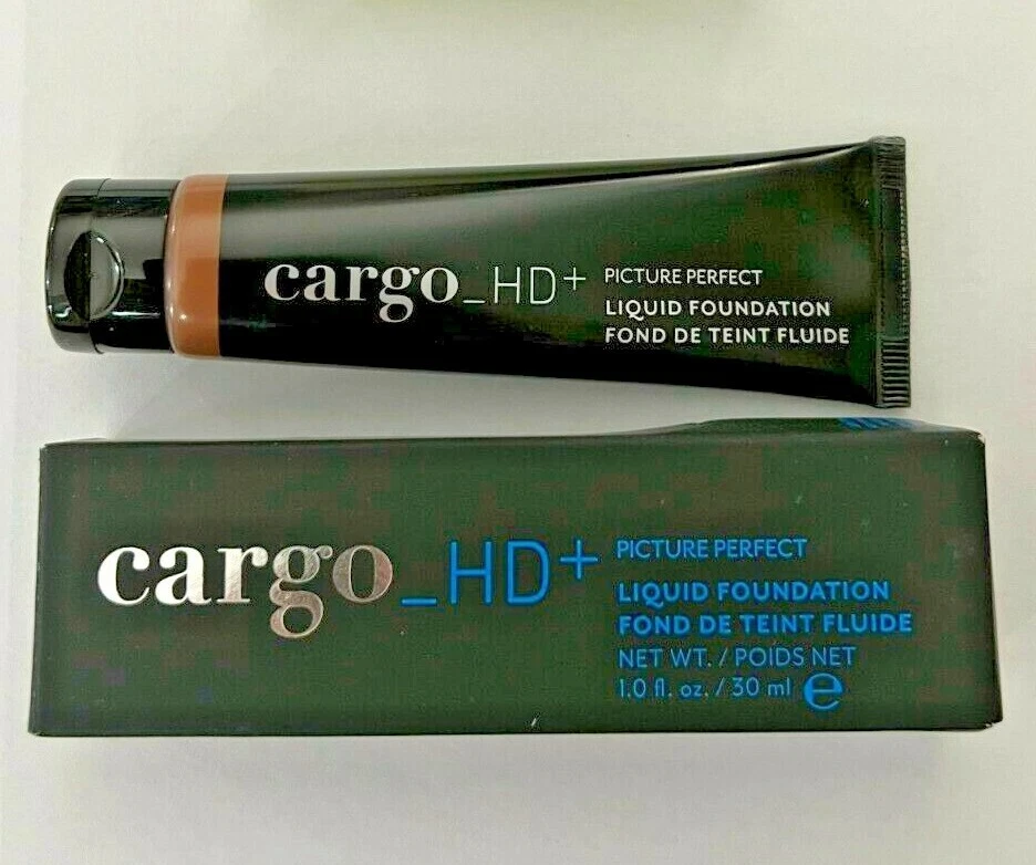 CARGO_HD+ PICTURE PERFECT LIQUID FOUNDATION 1.0fl oz HD-F8 F80 NEW IN BOX - Изображение 1 из 1