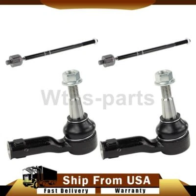 Extremos de barra de amarre exterior interior delantero 4 piezas para Land Rover Range Rover Sport 2014-2015 Foto 1 de 4