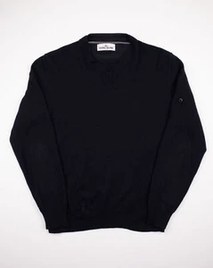 Stone Island klassischer Wollpullover mit V-Ausschnitt Größe M - Bild 1 von 6