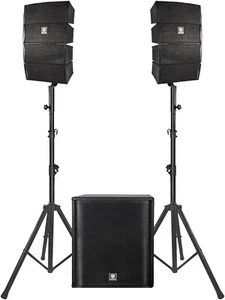 proreck CLUB 3500 PA Speaker System DJ Powered Combo Set 15 inch subwoofer 3000W - Picture 1 of 6