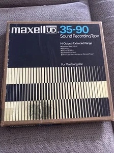 Used Maxwell UD Sound Recording Tape 35-90 - Picture 1 of 4