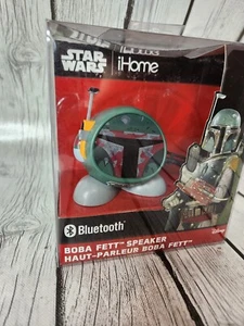 Star Wars iHome Bounty Hunter BOBA FETT wireless Bluetooth SPEAKER NIB!!!! - Picture 1 of 5