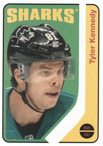 2014-15 (SHARKS) O-Pee-Chee Retro #197 Tyler Kennedy