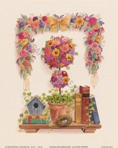 Paper tole Kit-SB4-Arthur Kaplan-RDM-L6718 Topiary with Birdhouse - Bild 1 von 1