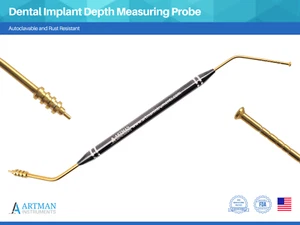 Dental Implant Depth Measuring Probe ARTMAN - Picture 1 of 9