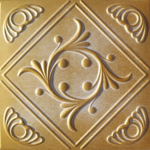 BEST SELLER, Glue Up, DIY, Styrofoam, ANET 20" x 20" Antique Gold White - Bild 1 von 3