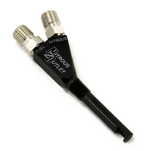 Nitrous Outlet 1/16" NPT Extended Reach Wet Nitrous Nozzle - 90 Degree Discharg - Bild 1 von 1