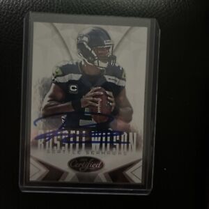 Russell Wilson Autographed Signed 2014 Panini Certified - #85 w/ COA Seahawks!!
