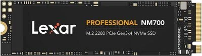 Lexar Professional NM700 M.2 2280 PCIe Gen3x4 NVMe 512GB SSD - Image 1 of 2