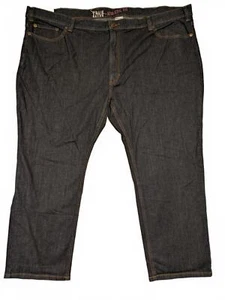 True Nation Athletic Fit Stretch Jeans Dark Wash Size 52x28 Zip Fly Denim Mens - Picture 1 of 9