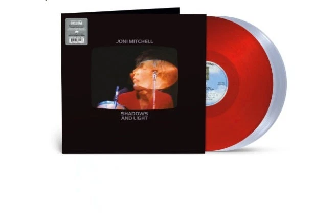 Joni Mitchell Shadows and Light 2 LP NEW SEALED Red & Clear Vinyl Double  - Image 1 of 1