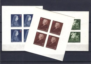 UNGHERIA 1942 MINI FOGLIO KLEINBOGEN IMPERFORATO SET CROCE ROSSA MNH VEDI - Foto 1 di 1