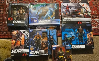G.I. Joe Classified Lot New  Raptor Snake Eyes Scrap Iron Baroness Firefly Etc - Image 1 of 4