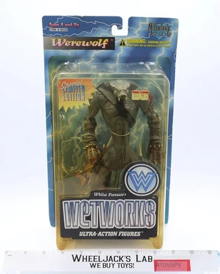 Werewolf White Protcio's Wetworks 1995 McFarlane Action Figure NEW SEALED - Image 1 of 4